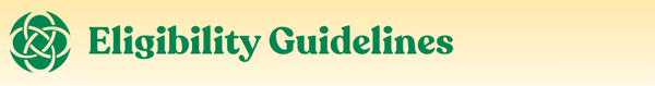 Eligibility Guidelines