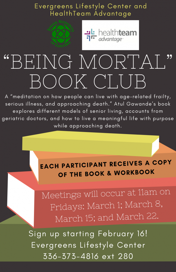 Being Mortal Book Club
