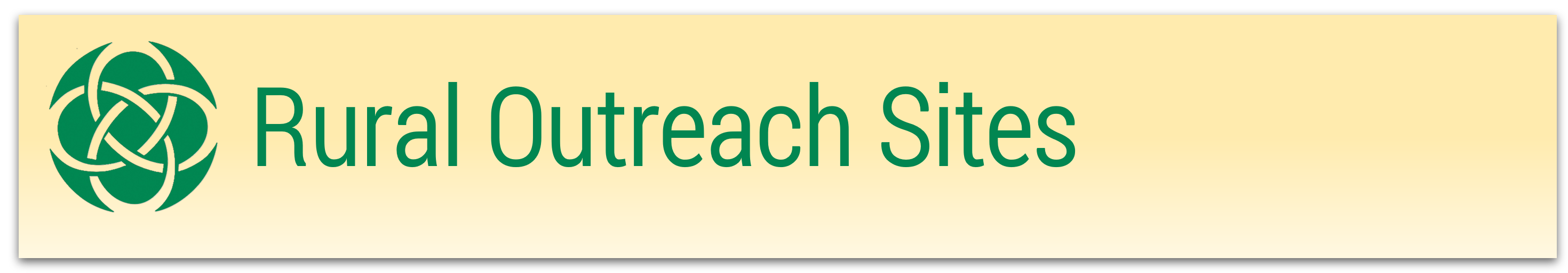 Rural Outreach Sites